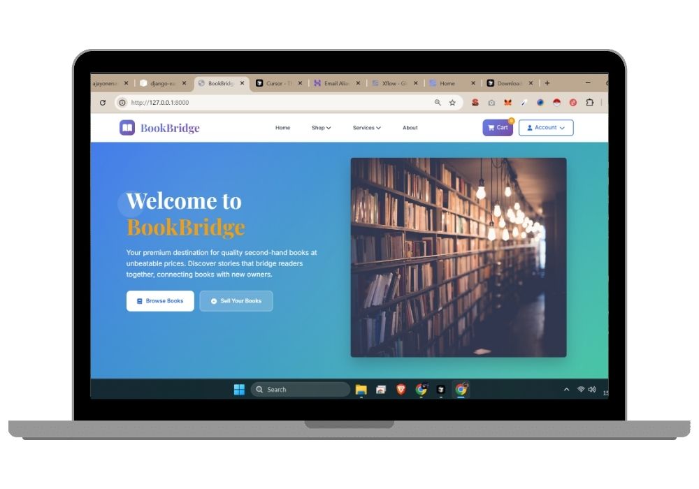 BookBridge – Second-Hand Book Marketplace with Razorpay Integration