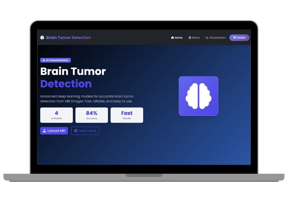 AI-Powered Brain Tumor Detection System with Multi-Model Deep Learning Analysis for Medical Diagnosis