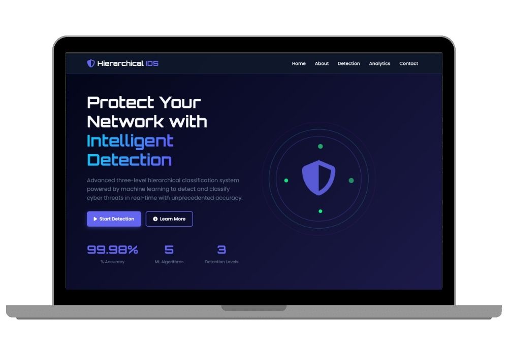 AI-Powered Hierarchical Network Intrusion Detection System | 99.89% Accuracy IDS with Machine Learning & Real-Time Threat Analysis