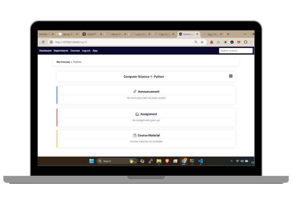 Learning Management System | CodeAj Marketplace