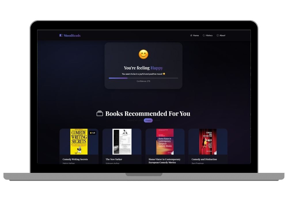 MoodReads - AI-Powered Mood-Based Book Recommendation System with Audio Narration