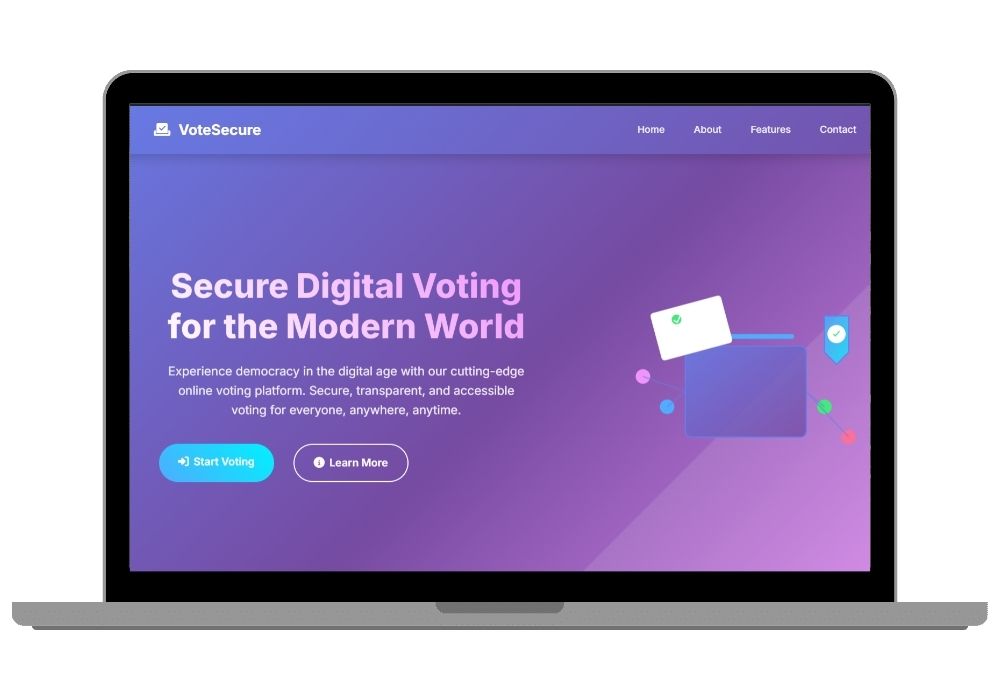 Secure Online Voting System with Real-Time Results – Django Python Final Year Project